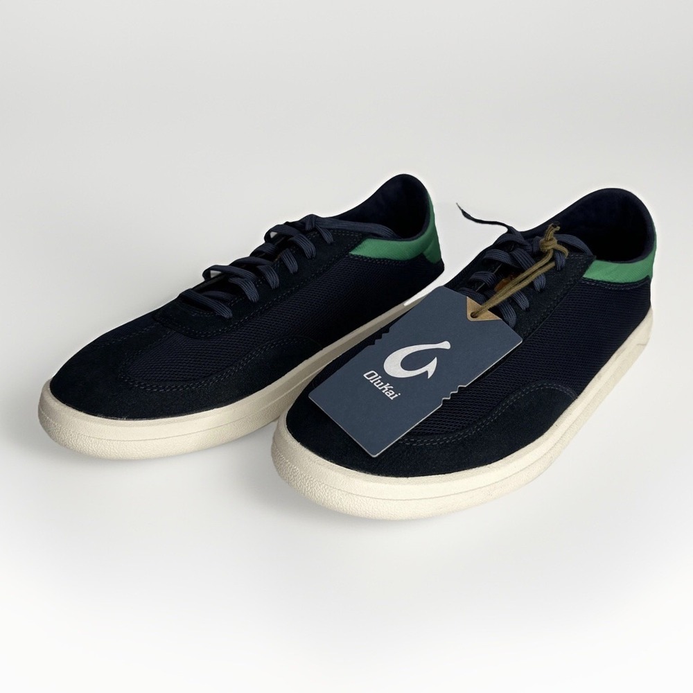 OluKaiPunini Shoes - Navy/Bamboo - Men's 10 **NEW**